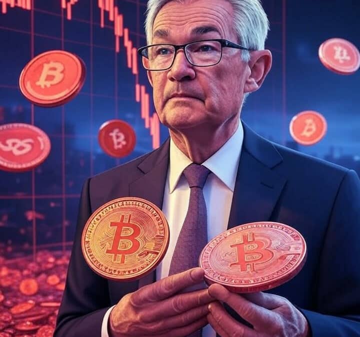 découvrez comment les turbulences financières secouent circle et coinbase, qui plongent avant le discours attendu de jerome powell à jackson hole. analyse des causes et impacts sur le marché des cryptomonnaies.