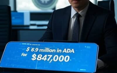 Un investisseur Cardano réalise un échange colossal de 6,9 millions de dollars en ADA contre 847 000 dollars