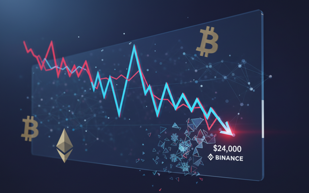 découvrez l'analyse complète du krach éclair de noël : le bitcoin chute à 24 000 $ sur binance. explications détaillées et perspectives du marché.