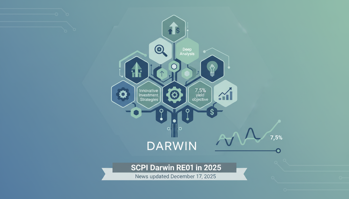 découvrez l'analyse approfondie de la scpi darwin re01 en 2025, avec des stratégies d'investissement innovantes et un objectif de rendement ambitieux à 7,5%. suivez les actualités mises à jour au 17 décembre 2025 pour optimiser vos placements.