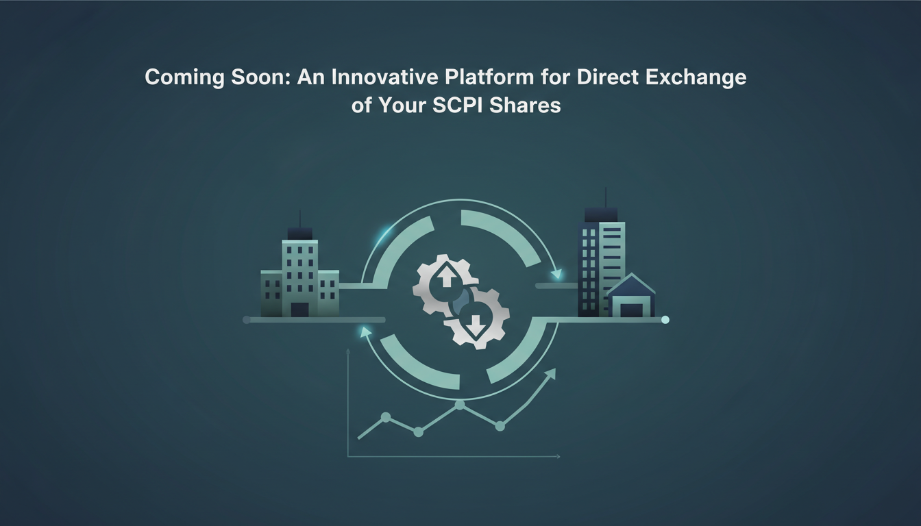 découvrez bientÎt une plateforme innovante qui vous permet d'échanger directement vos parts de scpi en toute simplicité et sécurité.