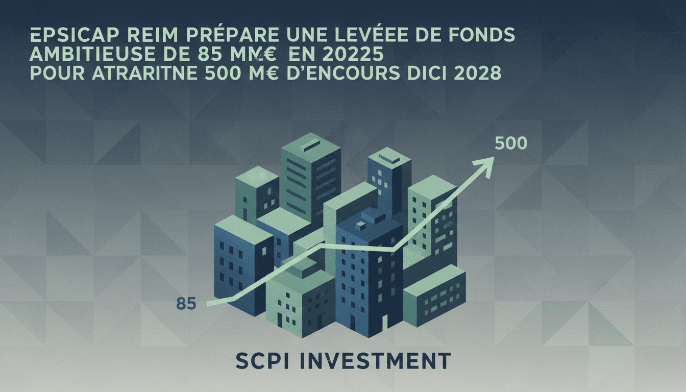 epsicap reim prépare une levée de fonds ambitieuse de 85 m€ en 2025 pour accélérer sa croissance et atteindre 500 m€ d’encours d’ici 2028, renforçant ainsi sa position sur le marché.