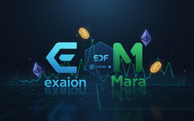 Exaion racheté par MARA : EDF se voit interdire toute activité de minage de Bitcoin pendant deux ans