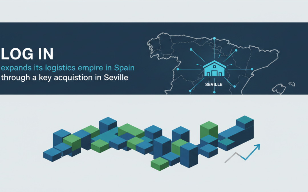 log in renforce son réseau logistique en espagne avec une acquisition stratégique à séville, consolidant sa position sur le marché européen.