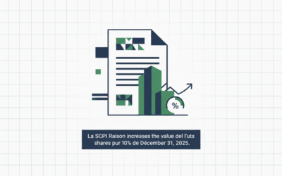 La SCPI Reason augmente la valeur de ses parts de 1 % au 31 décembre 2025