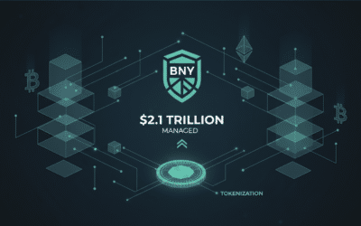 La banque BNY, gestionnaire de 2 100 milliards de dollars, s&rsquo;engage pleinement dans la tokenisation