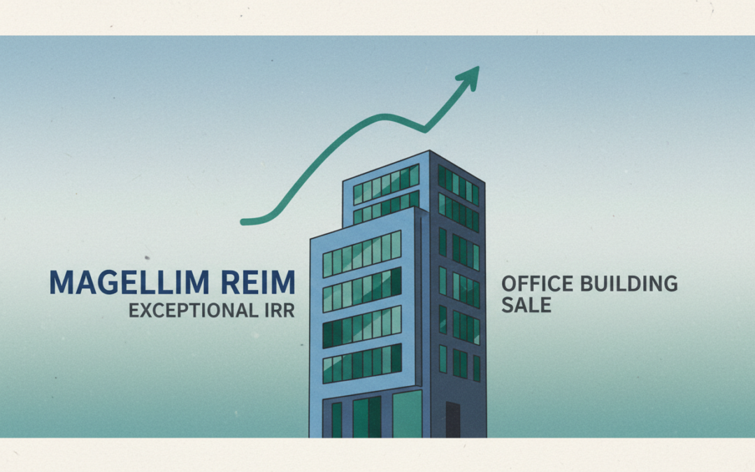découvrez comment magellim reim a finalisé la vente d’un immeuble de bureaux à cergy, générant un rendement interne exceptionnel de plus de 10 % pour ses investisseurs.