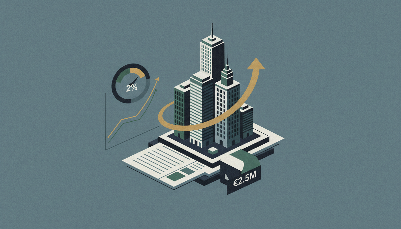 optimale annonce une augmentation tarifaire de 2 % après avoir réussi 2,5 millions d'euros d'acquisitions, renforçant ainsi sa position sur le marché.