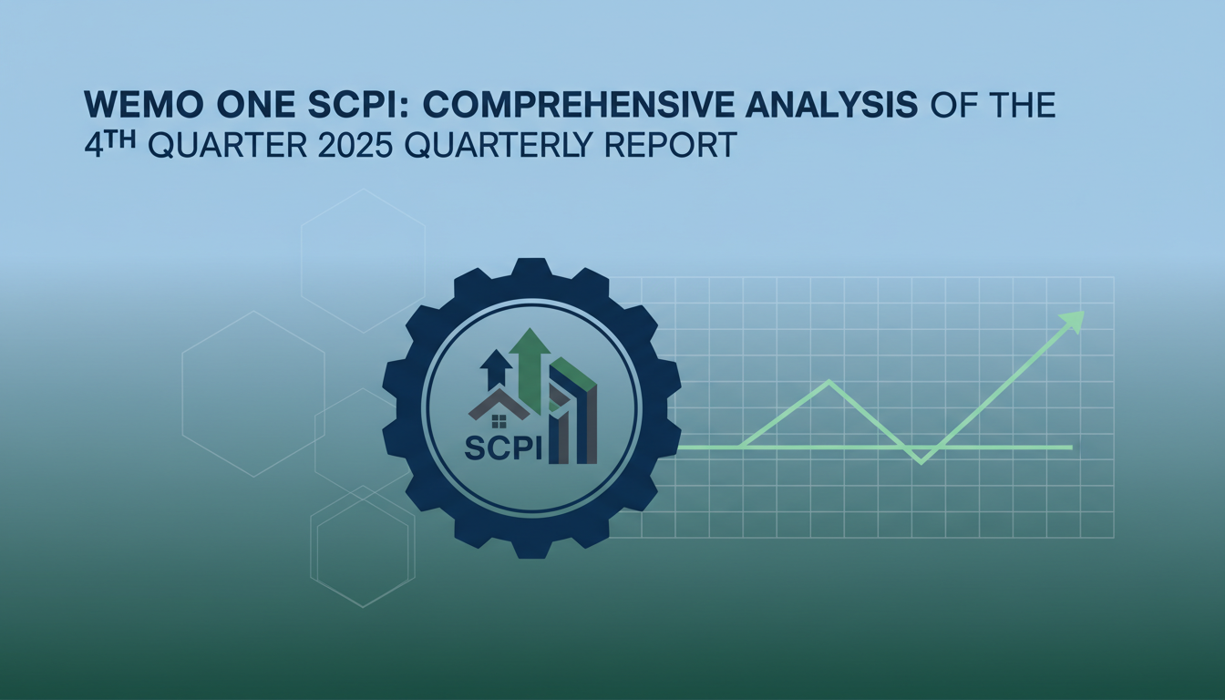 découvrez une analyse détaillée du bulletin trimestriel wemo one scpi du 4ème trimestre 2025, incluant les performances, actualités et perspectives d'investissement.