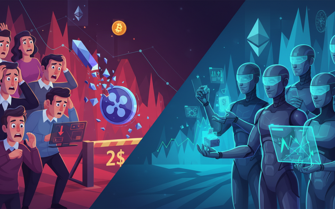 découvrez pourquoi le xrp chute sous les 2 $ malgré le lancement du rlusd sur binance, avec une panique chez les particuliers et un intérêt croissant des investisseurs institutionnels.