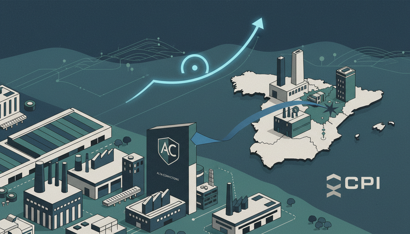 alta convictions renforce sa présence industrielle en espagne avec l'acquisition stratégique d'une nouvelle unité à vitoria-gasteiz, consolidant ainsi sa croissance et son développement sur le marché européen.