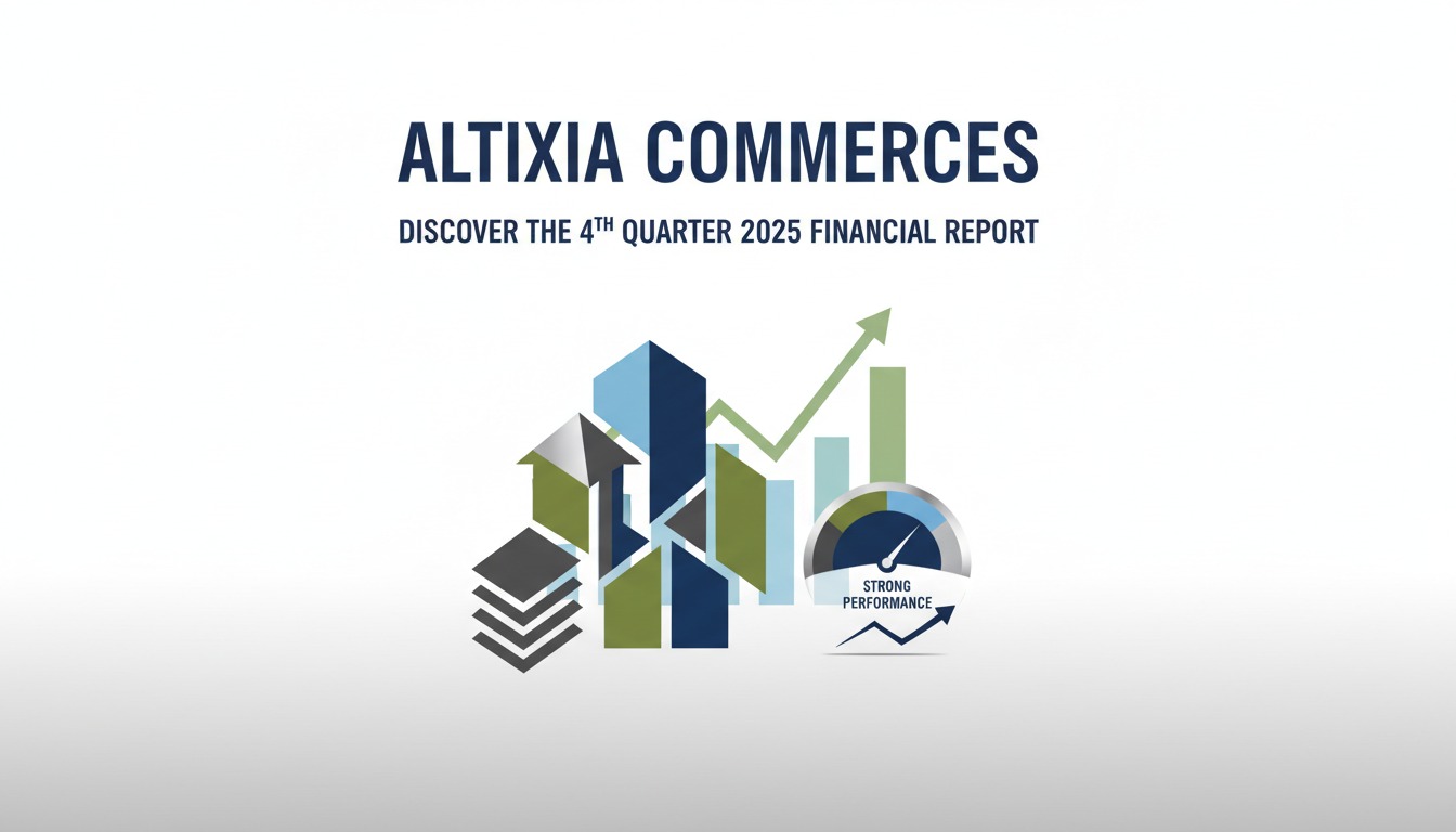 consultez le bulletin financier du 4e trimestre 2025 d'altixia commerces pour les dernières performances, analyses et perspectives économiques.
