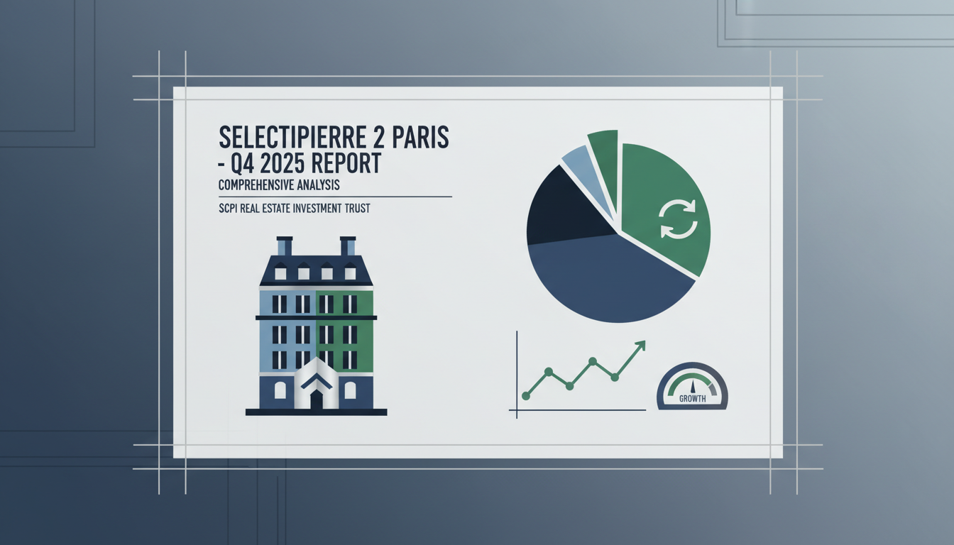 découvrez une analyse détaillée du rapport trimestriel q4 2025 de la scpi « selectipierre 2 paris », incluant les performances, les perspectives et les données clés pour optimiser vos investissements.