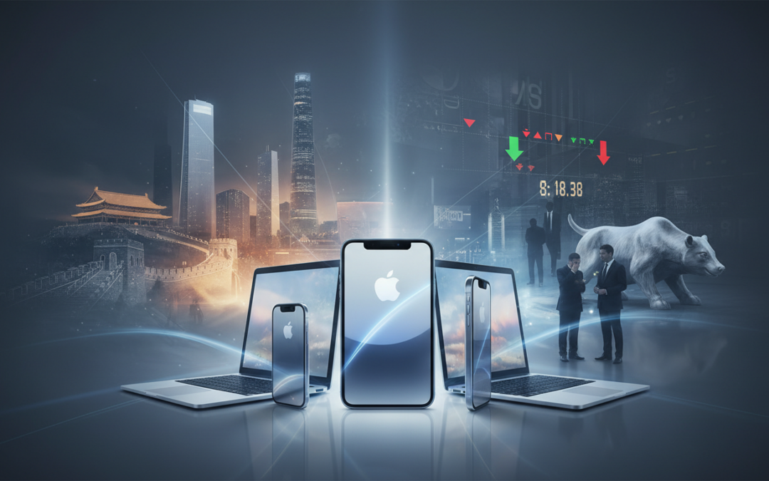 apple inc. publie un trimestre exceptionnel malgré les tensions en chine, tandis que wall street reste prudente face aux incertitudes économiques.