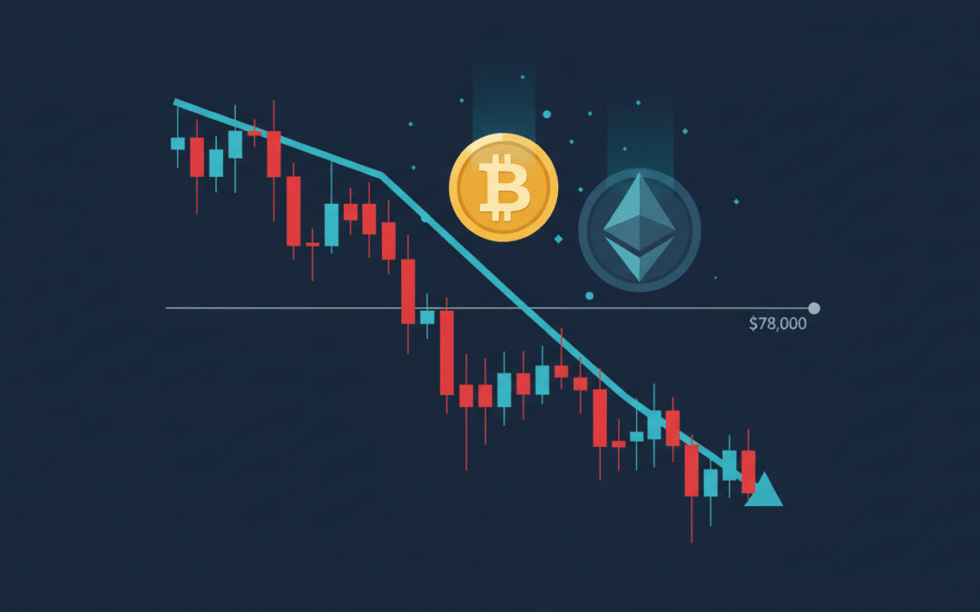 le bitcoin chute en dessous de 78 000 $, menaçant les réserves financières de strategy et suscitant des inquiétudes sur la stabilité du marché.