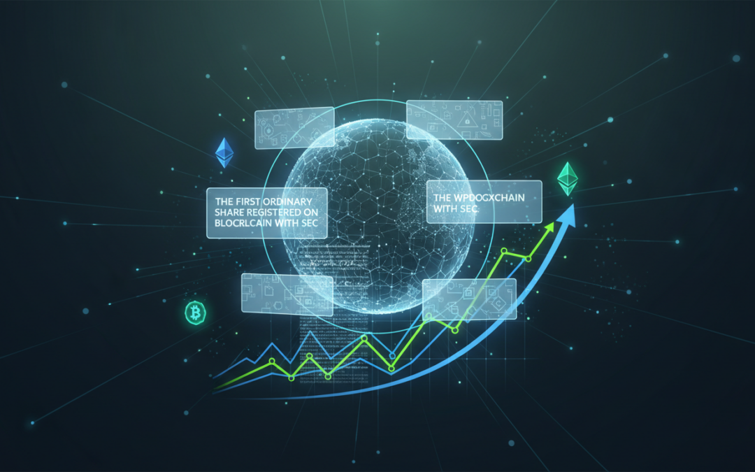 découvrez comment figure révolutionne la bourse en enregistrant la première action ordinaire sur la blockchain auprès de la sec, marquant une avancée majeure dans la finance décentralisée.