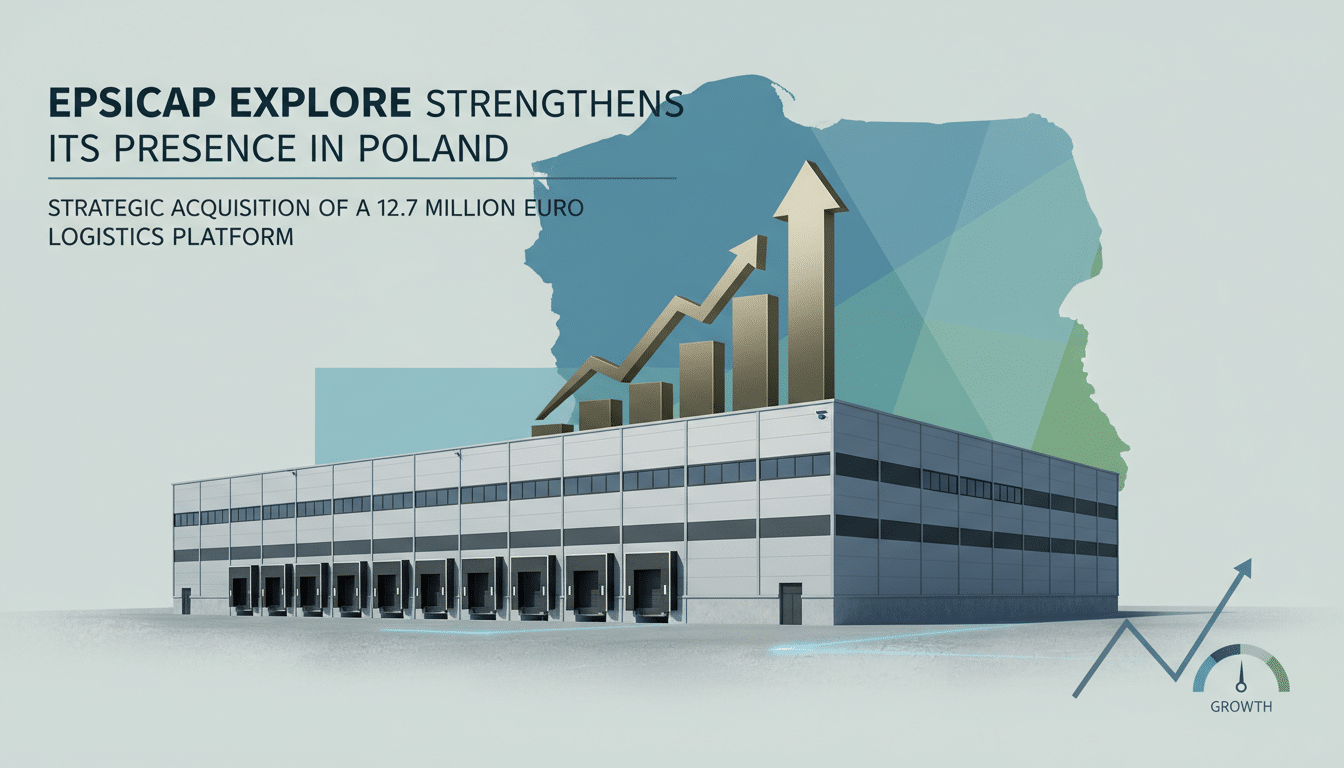 epsicap explore étend ses activités en pologne grâce à l'acquisition stratégique d'une plateforme logistique valorisée à 12,7 millions d'euros, renforçant ainsi sa présence sur le marché européen.