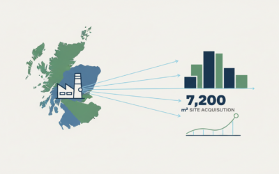 LOG IN renforce sa présence en Écosse avec l’acquisition stratégique d’un site industriel et logistique de 7 200 m²