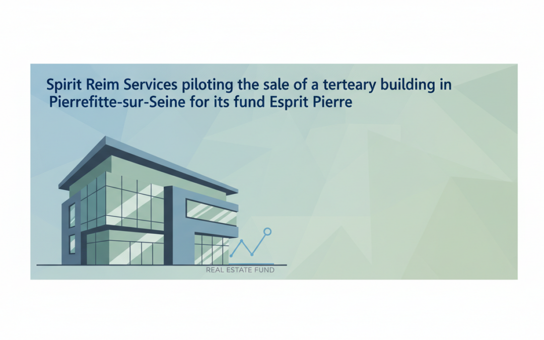 spirit reim services accompagne la cession d’un immeuble tertiaire à pierrefitte-sur-seine pour son fonds esprit pierre, assurant une transaction réussie et stratégique.