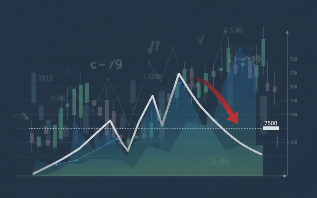 analyse du cac 40 face au seuil critique des 7 500 points, alertant sur un risque imminent de chute et les implications pour les investisseurs.