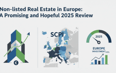 L’immobilier non coté en Europe : un bilan 2025 prometteur et porteur d’espoir