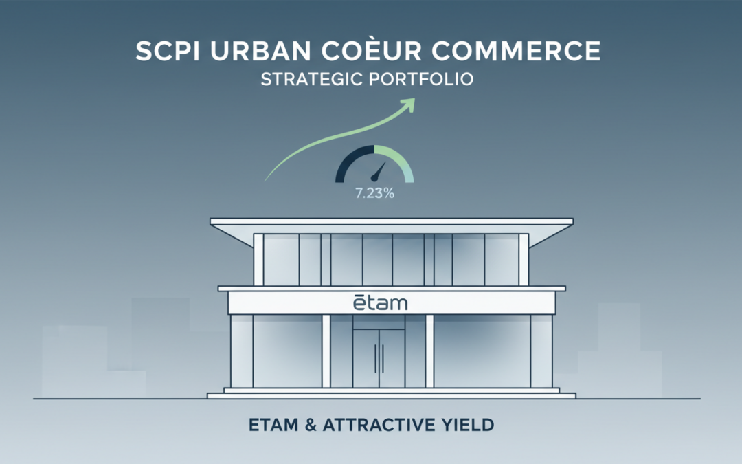 découvrez la scpi urban cœur commerce, un portefeuille stratégique incluant etam, offrant un rendement attractif de 7,23 % pour diversifier et valoriser votre investissement immobilier.
