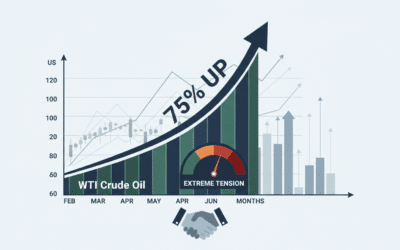 Pétrole WTI : Une flambée de +75% en quelques mois plonge les marchés dans une tension extrême