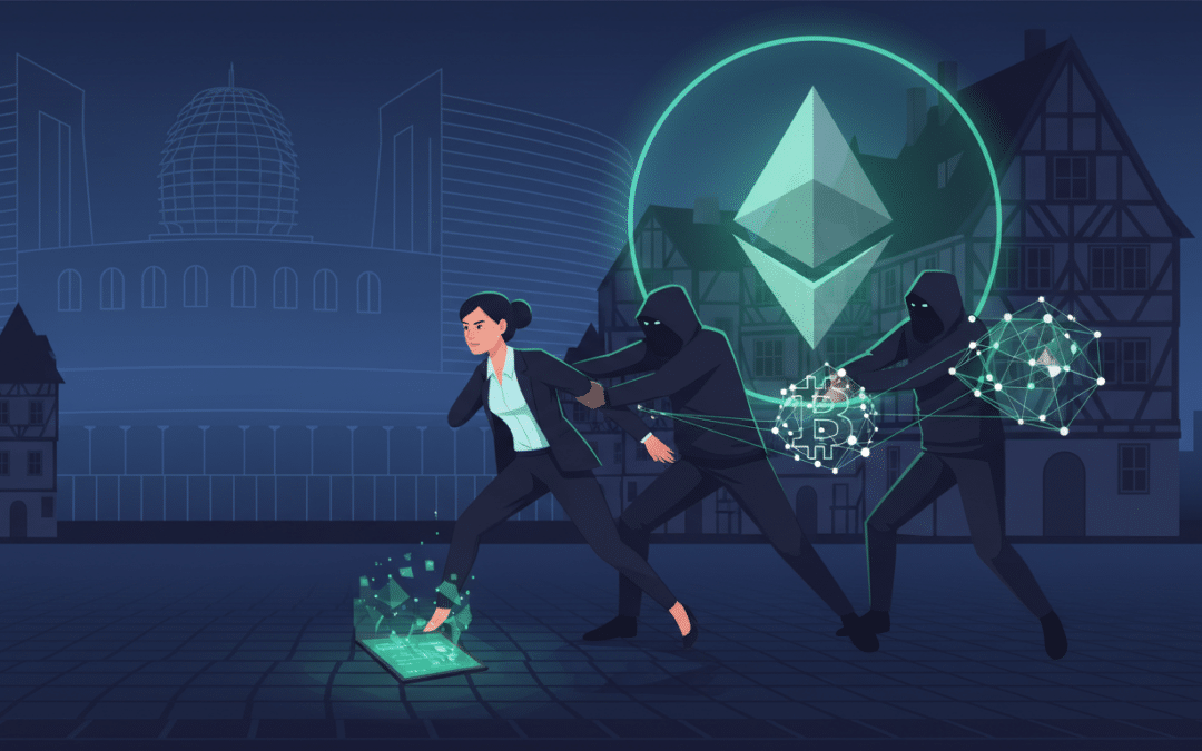 à strasbourg, une jeune femme a été enlevée lors d'une agression liée à la cryptomonnaie. ses ravisseurs l'ont menacée de lui sectionner un doigt pour obtenir une rançon.