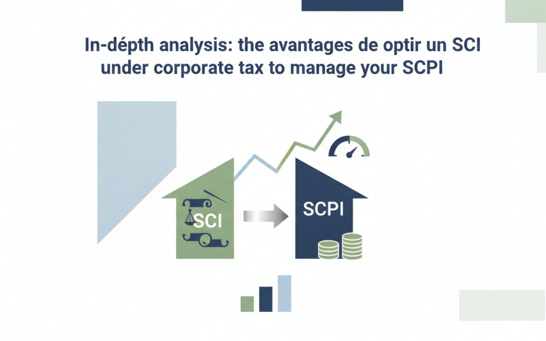 découvrez les avantages clés d’opter pour une société civile à l’impôt sur les sociétés (is) pour la gestion optimale de vos scpi, avec une analyse approfondie des bénéfices fiscaux et de la flexibilité juridique.