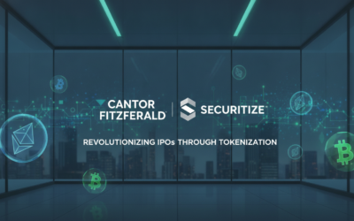 Banque Cantor Fitzgerald et Securitize unissent leurs forces pour révolutionner les introductions en bourse grâce à la tokenisation