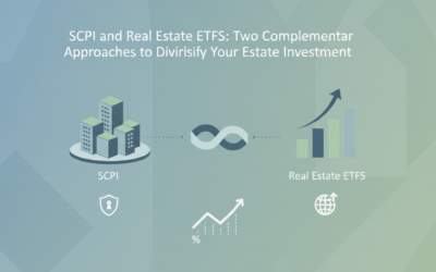 SCPI et ETF immobilier : Deux approches complémentaires pour diversifier votre investissement en pierre-papier