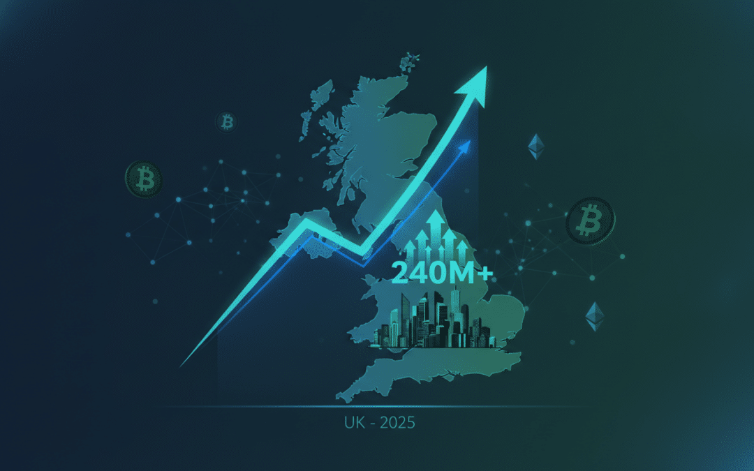 en 2025, les cryptomonnaies ont permis à 240 personnes de devenir millionnaires au royaume-uni, illustrant l'essor spectaculaire de cet univers financier.