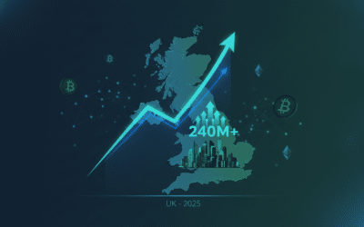En 2025, les cryptomonnaies ont créé 240 nouveaux millionnaires au Royaume-Uni
