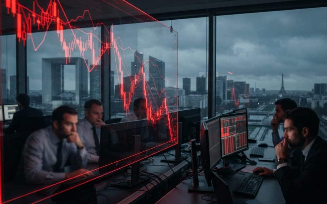 le cac 40 chute et s’approche du seuil des 7 500 points. découvrez les facteurs qui pèsent sur la bourse parisienne et les perspectives du marché.
